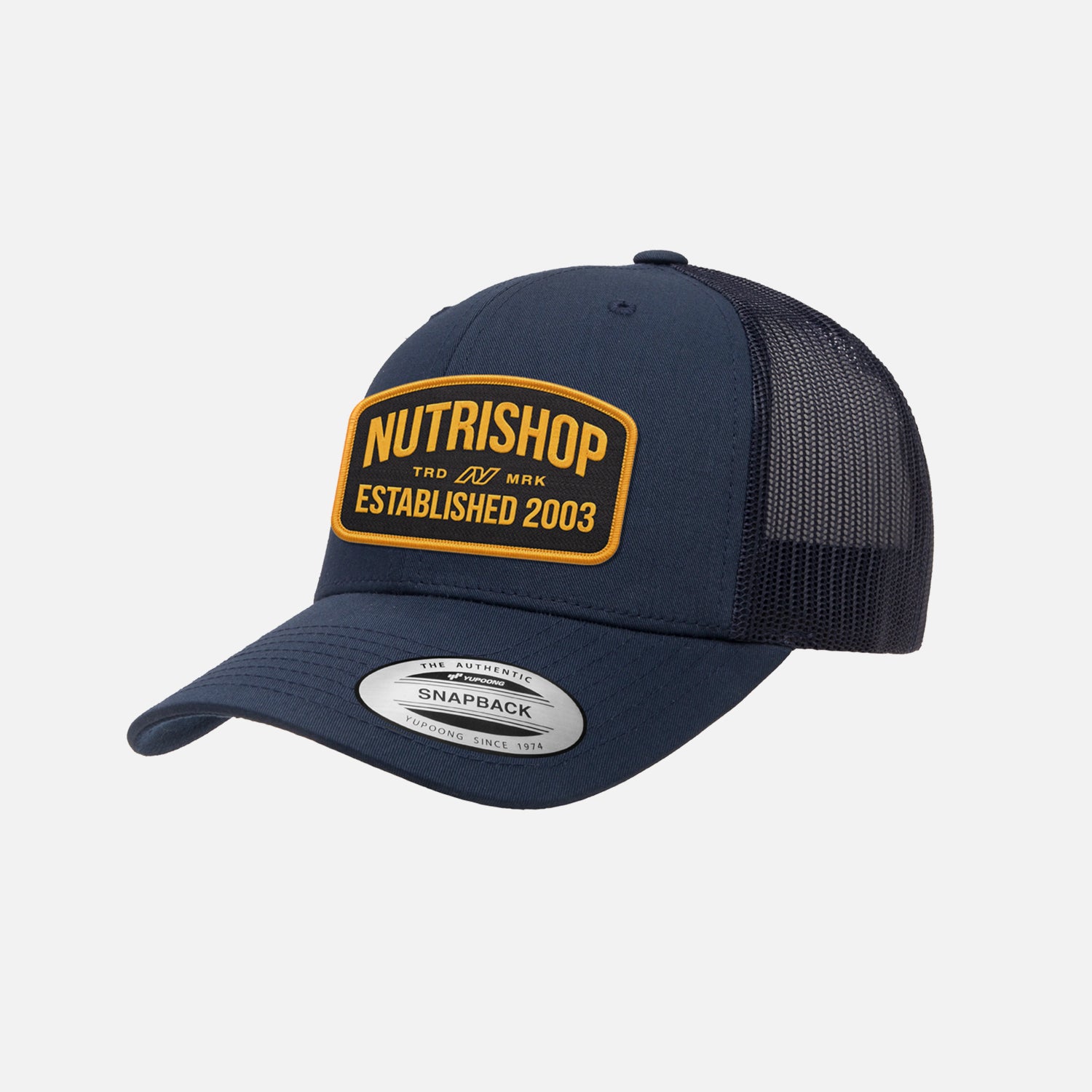 Gold Arch Retro Trucker Hat